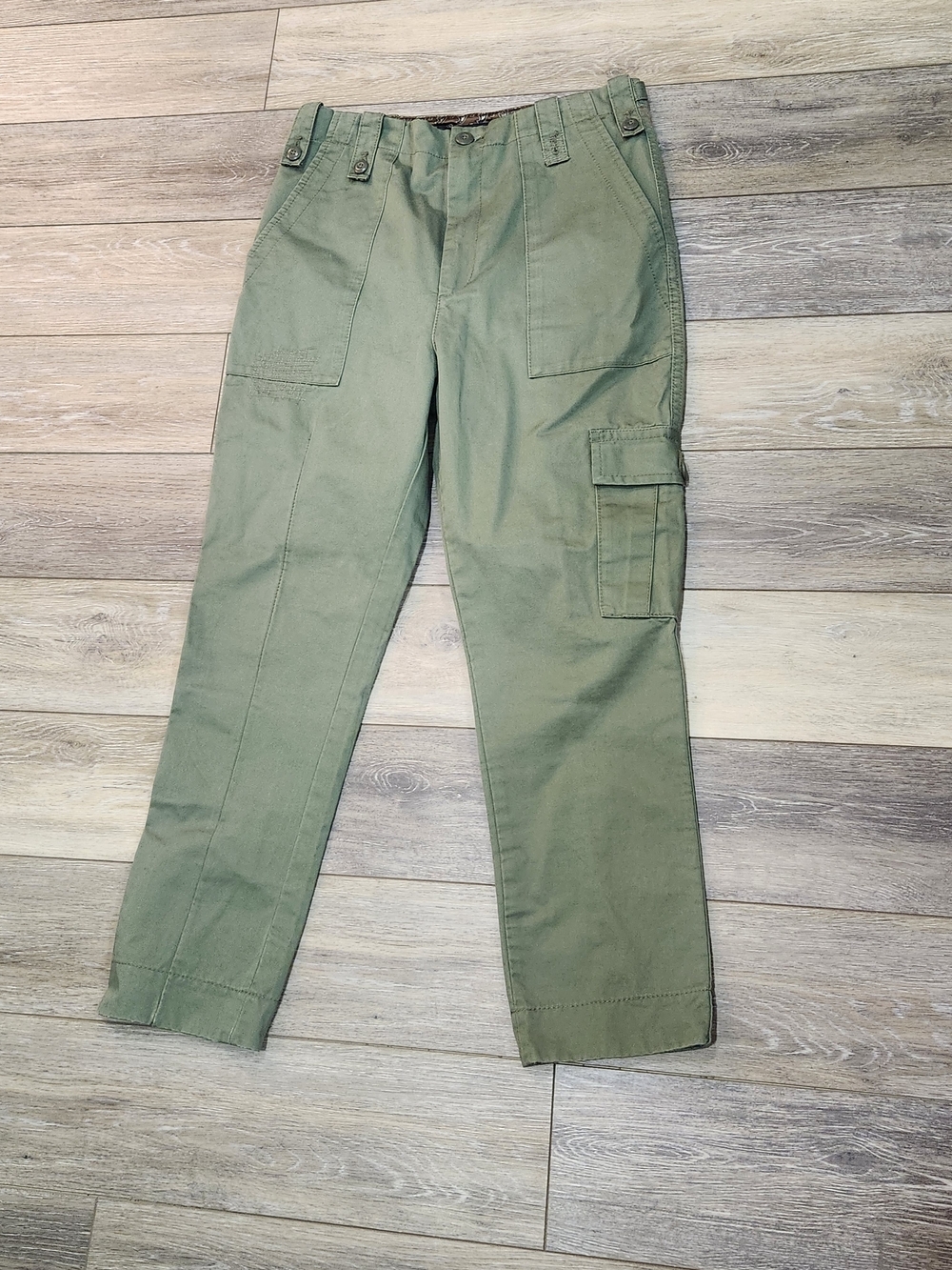 Marc Jacobs Military Olive Green Cargo Pants in a size 12 - Picture 8 of 10